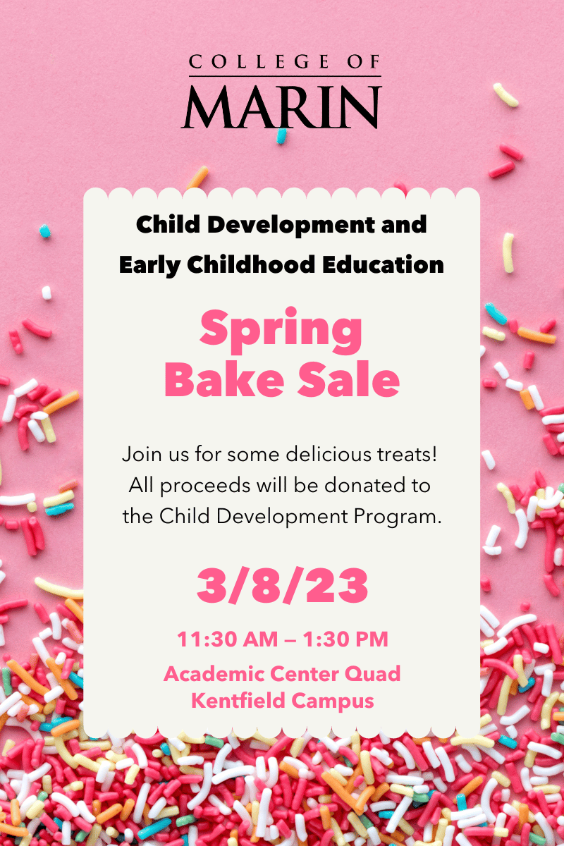 Bake sale graphic poster