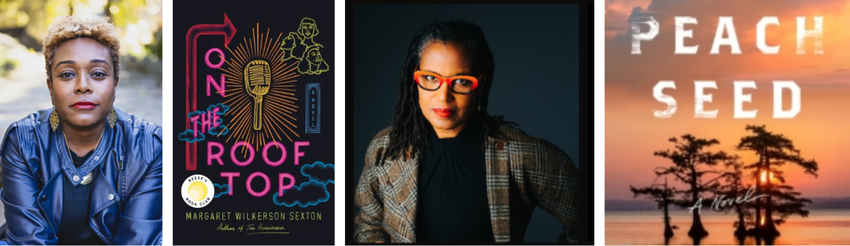 Margaret Wilkerson Sexton, Anita Gail Jones, and book covers