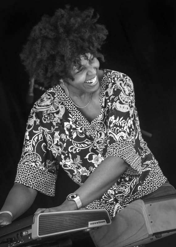 Eki’Shola black and white photo by Jason Baldwin