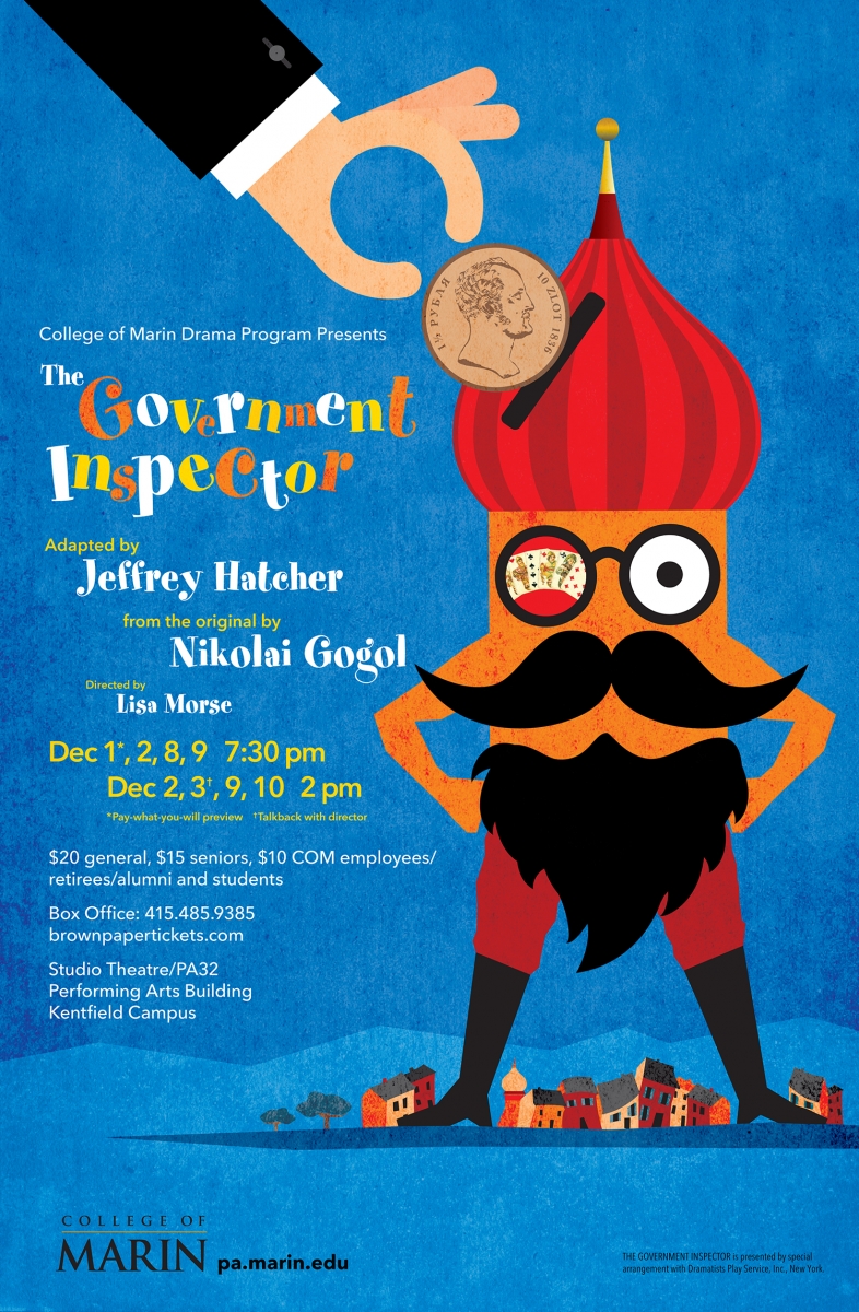 Government Inspector performance poster