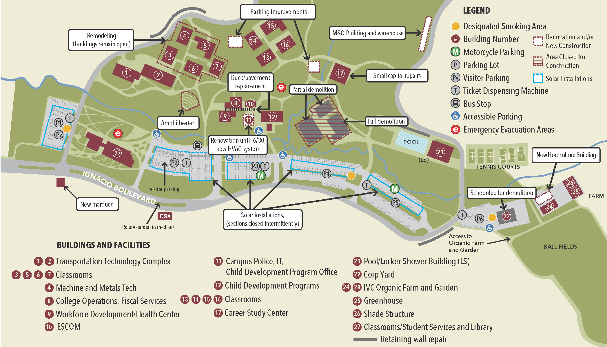 IVC Parking Map