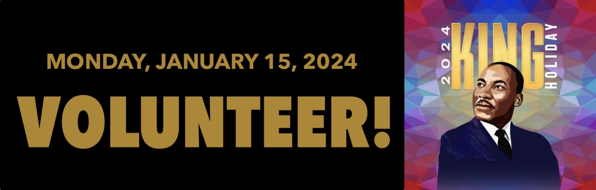Volunteer on MLK Day