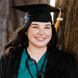 Milly Murrin graduation portrait