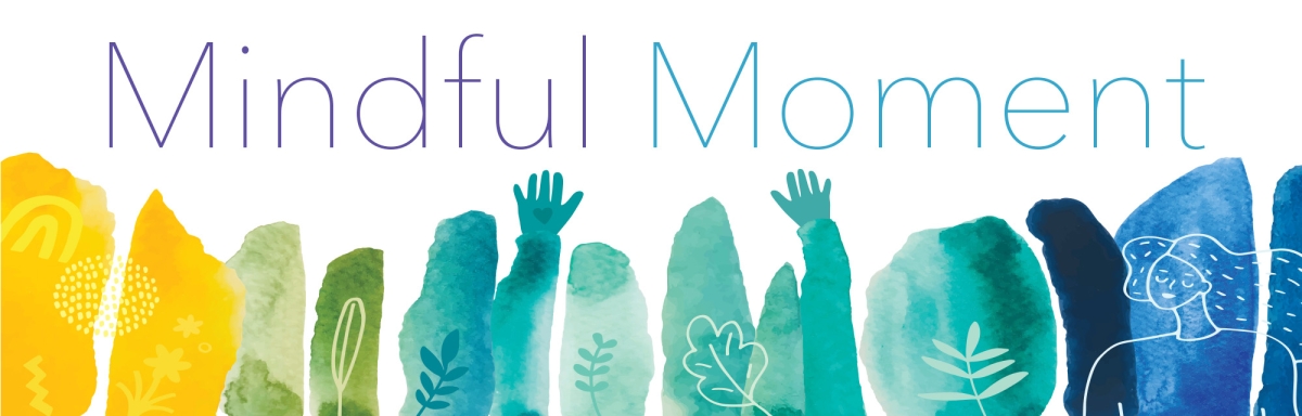 Mindful Moment colorful illustration