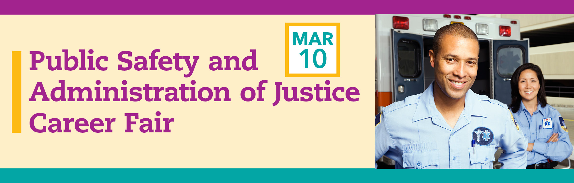 Public Safety and Administration of Justice Career Fair