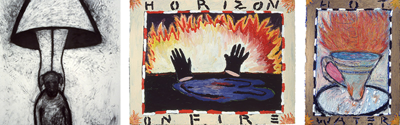 Squeak Carnwath's paintings