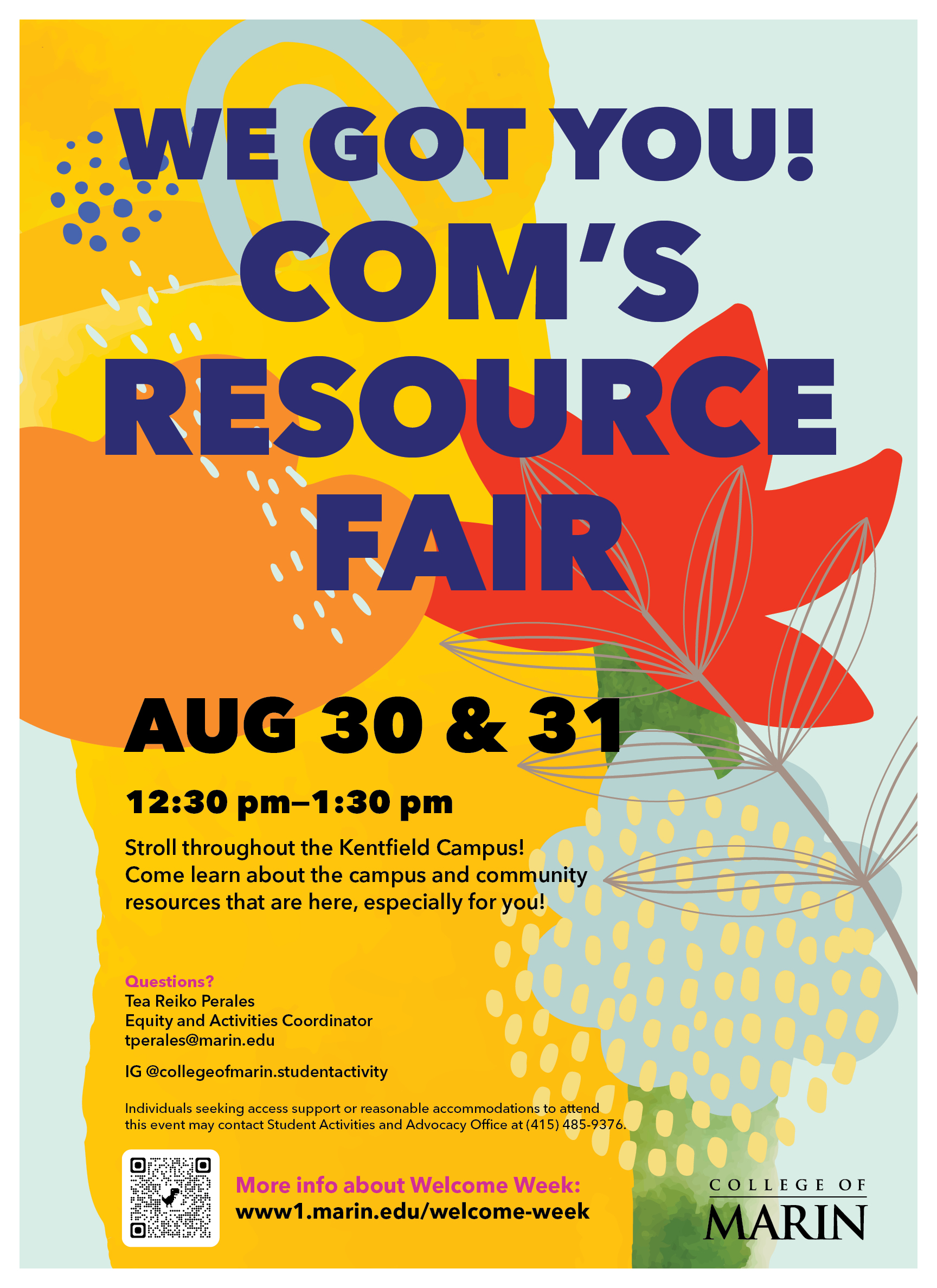 Resource Fair Poster