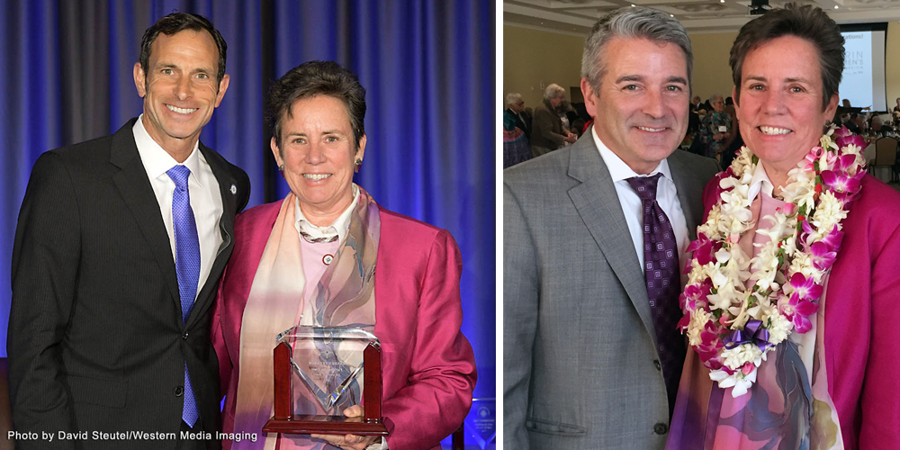 Trustee Wanden and CCLC Award