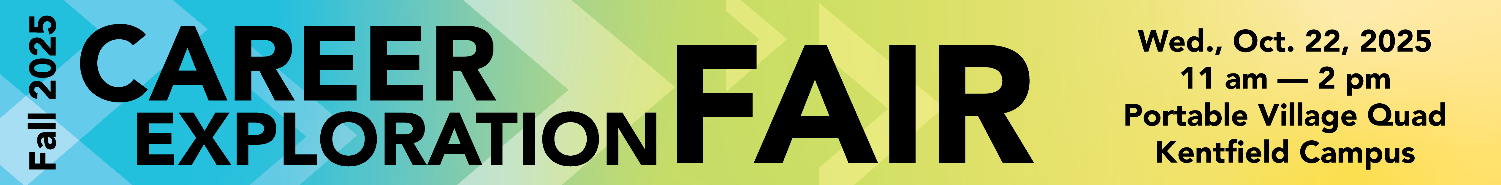 Fall Career Fair Banner