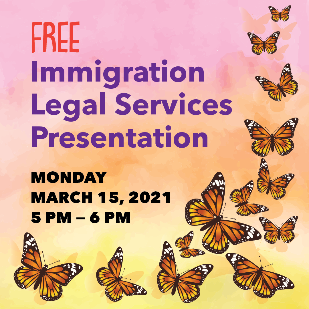 Butterflies on watercolor background