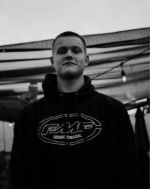 student in black shirt