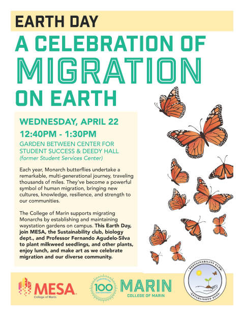 Earth Day Celebration flyer