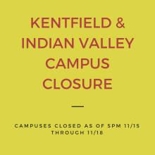 KENTFIELD &INDIAN VALLEY CAMPUSCLOSURE